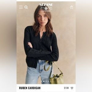 NWOT Sézane Ruben Cardigan XS